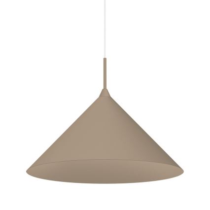 Riippuvalaisin kaapelilla CAPITAL 1xGX53/15W/230V, halkaisija 46 cm, beigenvärinen