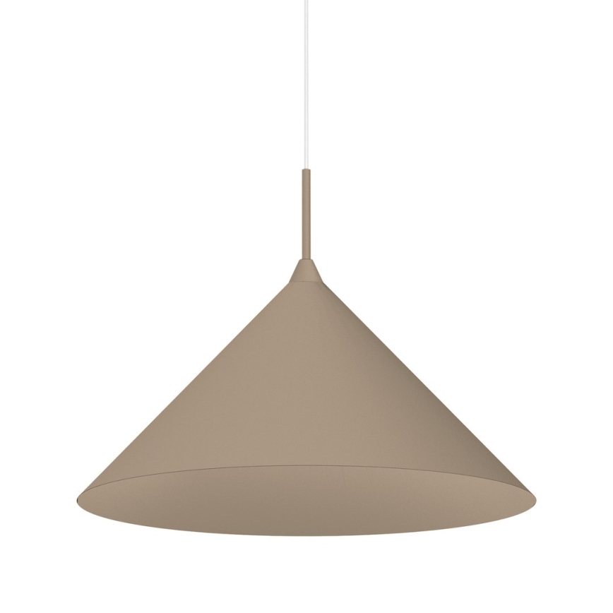 Riippuvalaisin kaapelilla CAPITAL 1xGX53/15W/230V, halkaisija 46 cm, beigenvärinen
