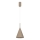 Riippuvalaisin kaapelilla CAPITAL 1xGX53/15W/230V Ø 17 cm beige