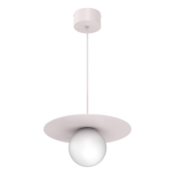 Riippuvalaisin kaapelilla FLAT 1xE27/15W/230V kermanvärinen