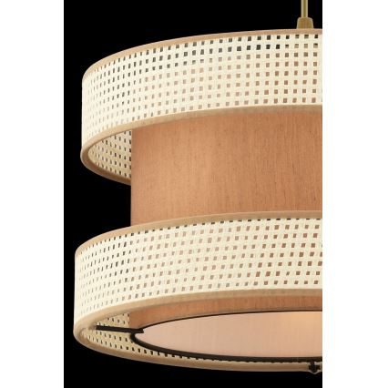 Riippuvalaisin kaapelilla HALO 1xE27/60W/230V ruskea/kerma