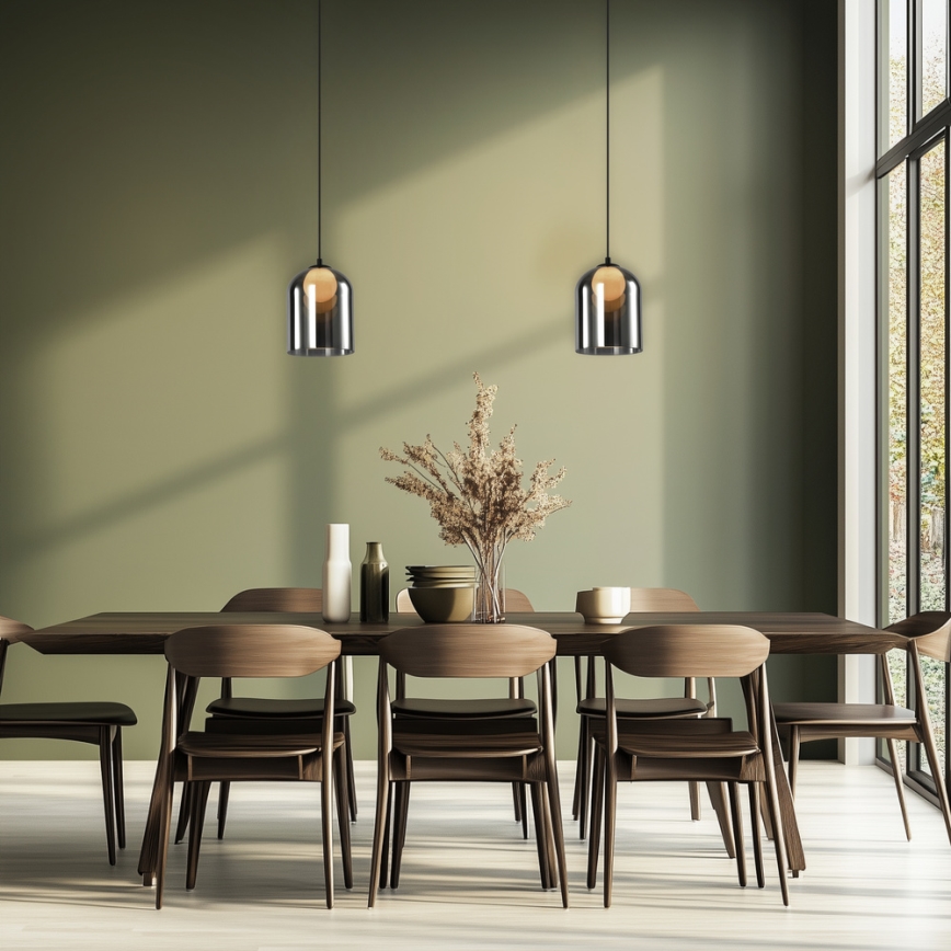 Riippuvalaisin kaapelilla KLEA 1xG9/15W/230V savunmusta