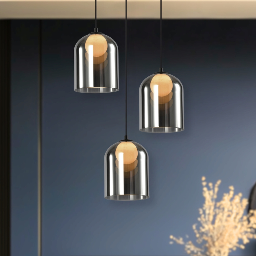 Riippuvalaisin kaapelilla KLEA 1xG9/15W/230V savunmusta