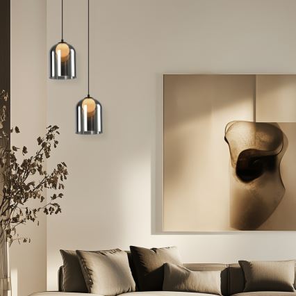 Riippuvalaisin kaapelilla KLEA 1xG9/15W/230V savunmusta