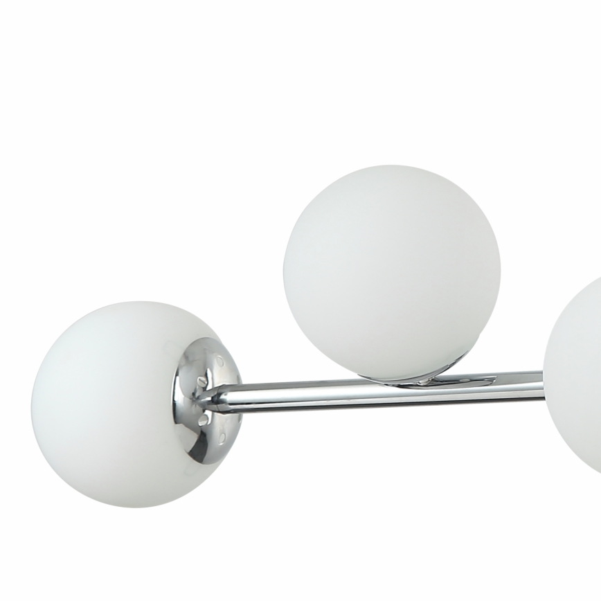 Riippuvalaisin kaapelilla MADDIE 6xE14/5W/230V kiiltävä kromi