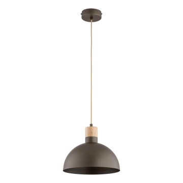 Riippuvalaisin kaapelilla NEOMI 1xE27/15W/230V ruskea