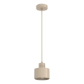 Riippuvalaisin kaapelilla PARKLA 1xE27/15W/230V beige