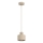 Riippuvalaisin kaapelilla PARKLA 1xE27/15W/230V beige