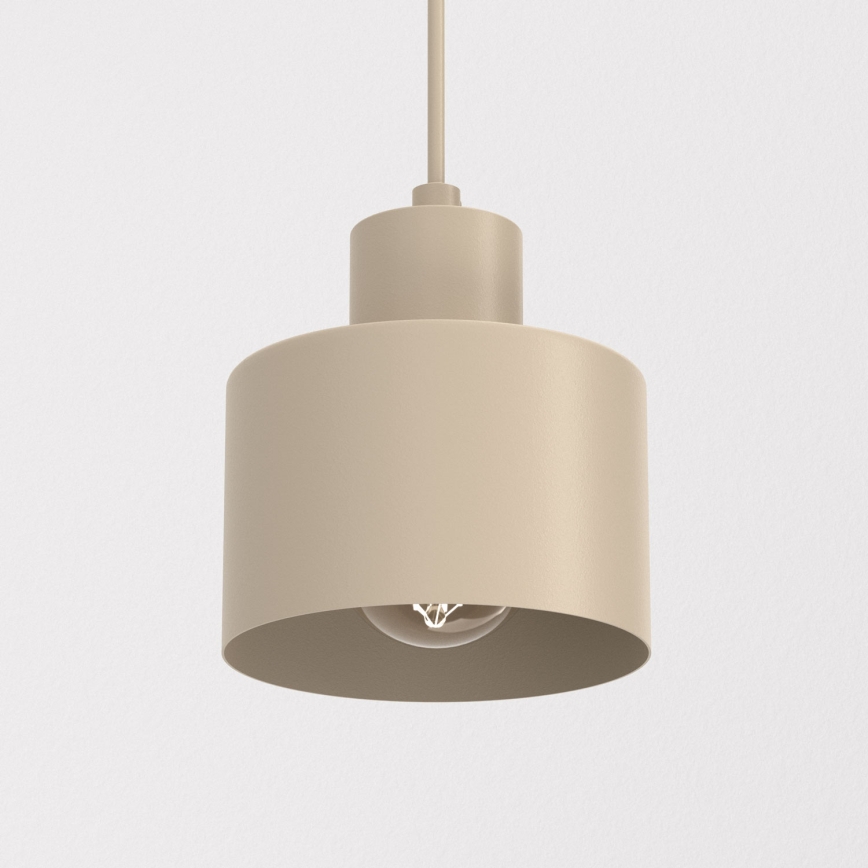 Riippuvalaisin kaapelilla PARKLA 1xE27/15W/230V beige