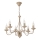 Riippuvalaisin ketjulla ANTON 6xE14/60W/230V beige