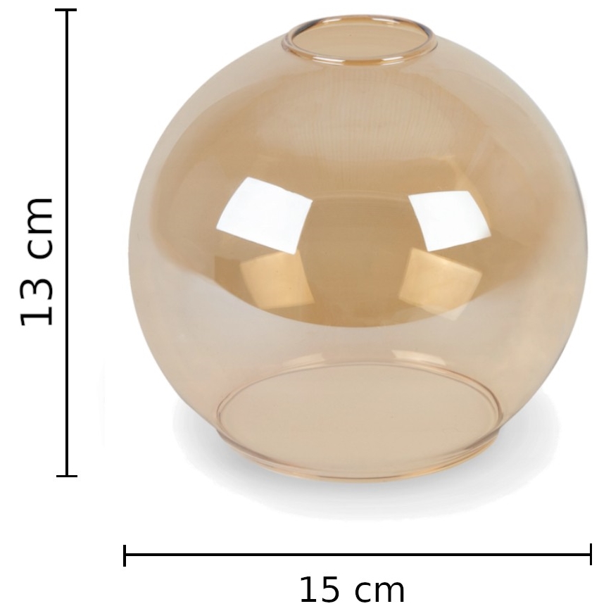 Riippuvalaisin LACRIMA HONEY 3xE27/60W/230V d. 30 cm