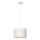 Riippuvalaisin LOFT SHADE 1xE27/60W/230V halk. 25 cm valkoinen/kulta