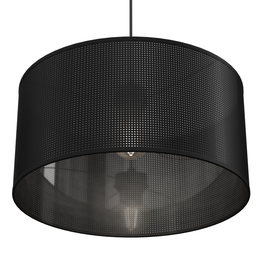 Riippuvalaisin LOFT SHADE 1xE27/60W/230V halk. 40 cm musta