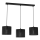 Riippuvalaisin LOFT SHADE 3xE27/60W/230V musta