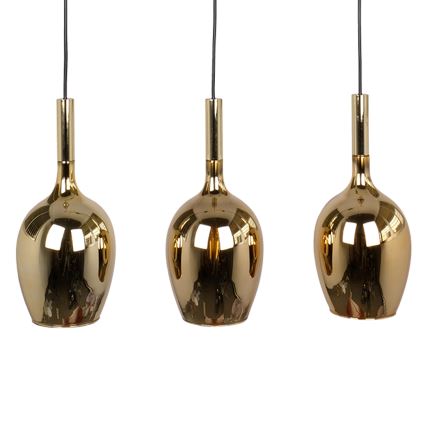 Riippuvalaisin LUGANO 3xE14/40W/230V kulta