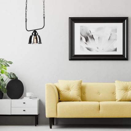 Riippuvalaisin MARIO 1xE27/60W/230V kromi