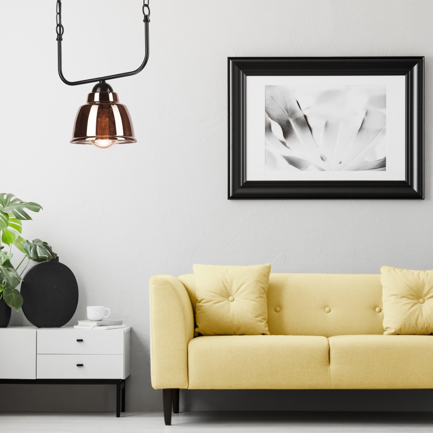 Riippuvalaisin MARIO 1xE27/60W/230V  messinki