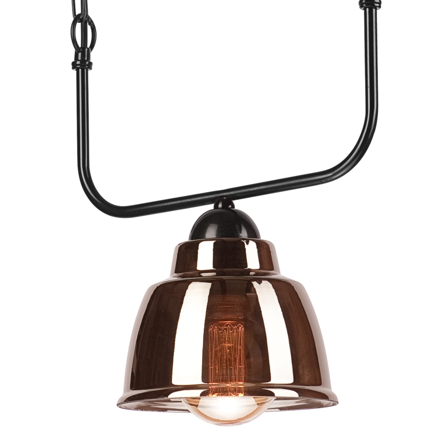 Riippuvalaisin MARIO 1xE27/60W/230V  messinki