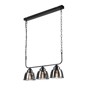 Riippuvalaisin MARIO 3xE27/60W/230V kromi