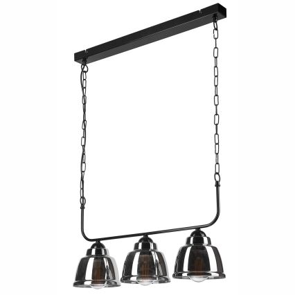 Riippuvalaisin MARIO 3xE27/60W/230V kromi