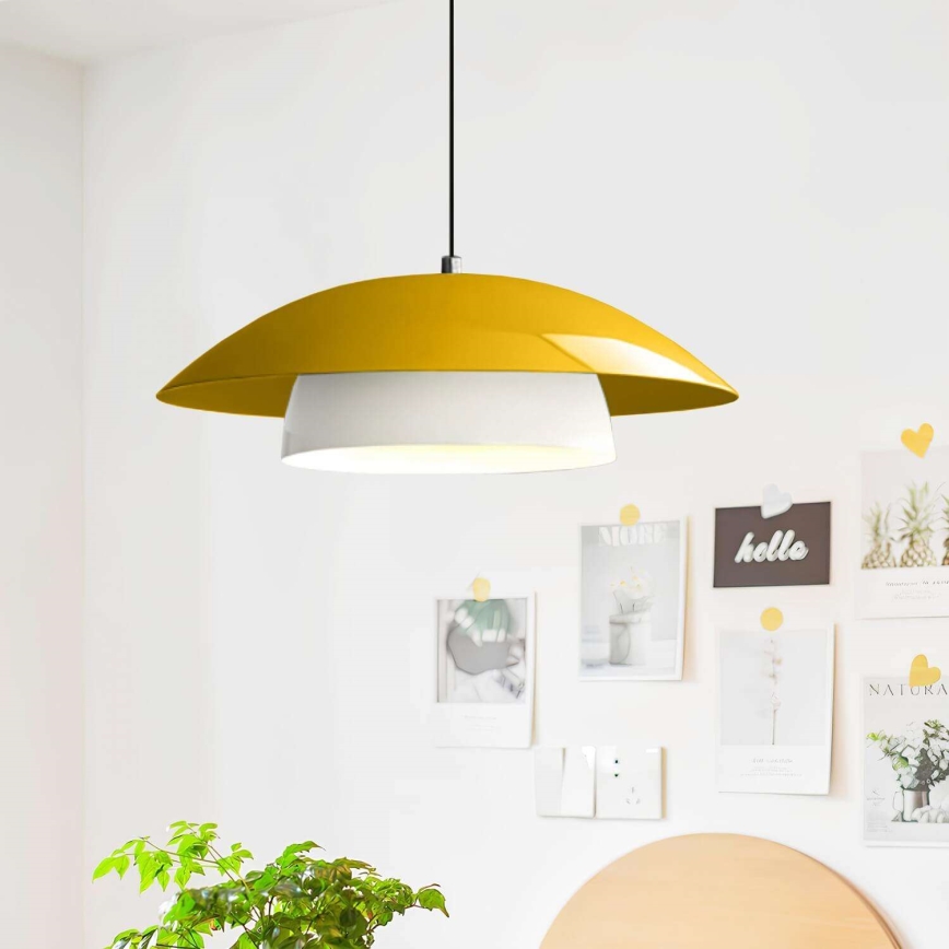 Riippuvalaisin MOONLIGH 1xE27/40W/230V keltainen