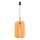 Riippuvalaisin MULA johdolla 1xE27/15W/230V, halkaisija 27 cm, keltainen