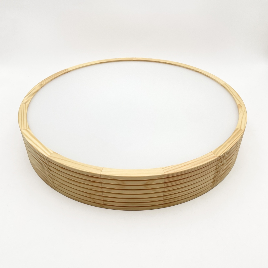 Riippuvalaisin NATURAL MODERN, 3xE27/15W/230V, halkaisija 47,5 cm, mänty