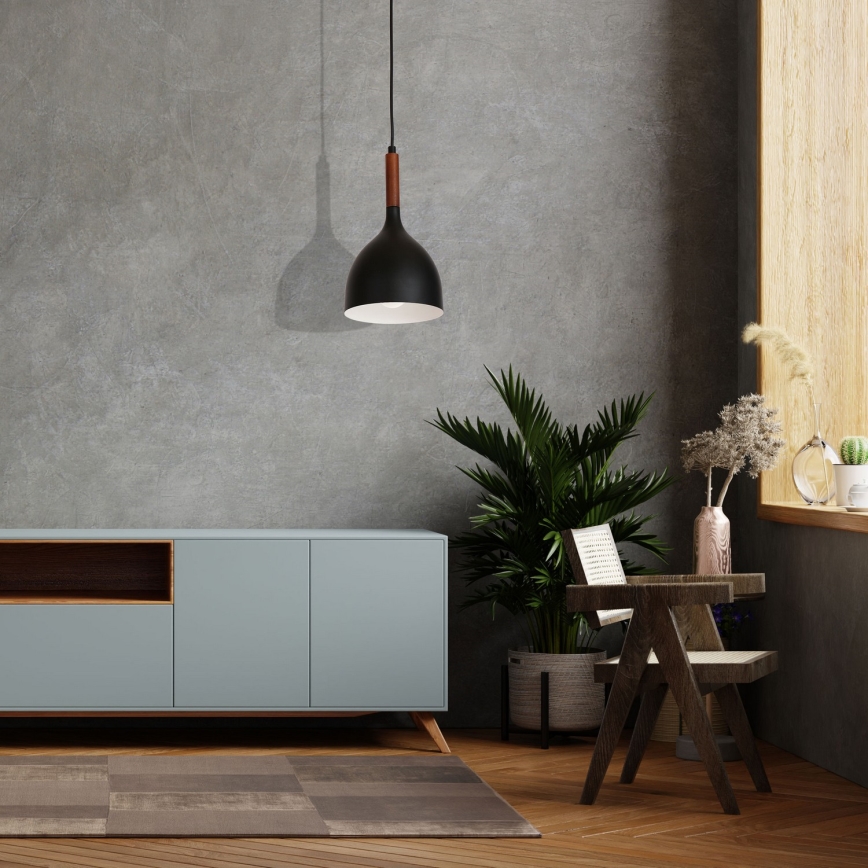 Riippuvalaisin NOAK WOOD 1xE27/60W/230V