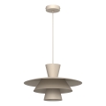 Riippuvalaisin PLATO vaijerilla 1xE27/15W/230V beige