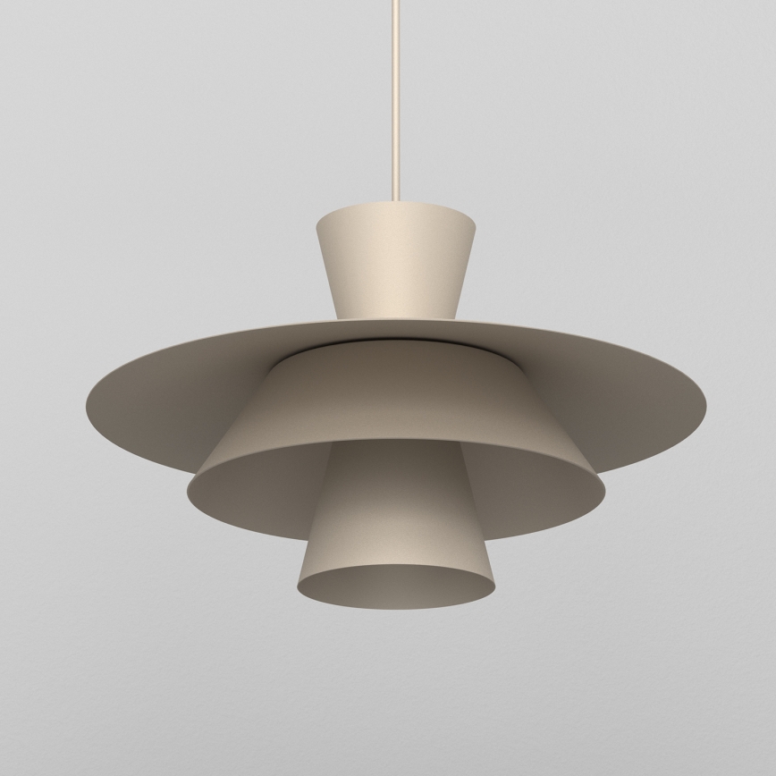 Riippuvalaisin PLATO vaijerilla 1xE27/15W/230V beige