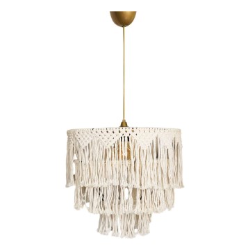 Riippuvalaisin RIMINI 1xE27/40W/230V kermanvärinen