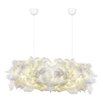 Riippuvalaisin SERENE vaijerilla 2xE27/40W/230V, valkoinen