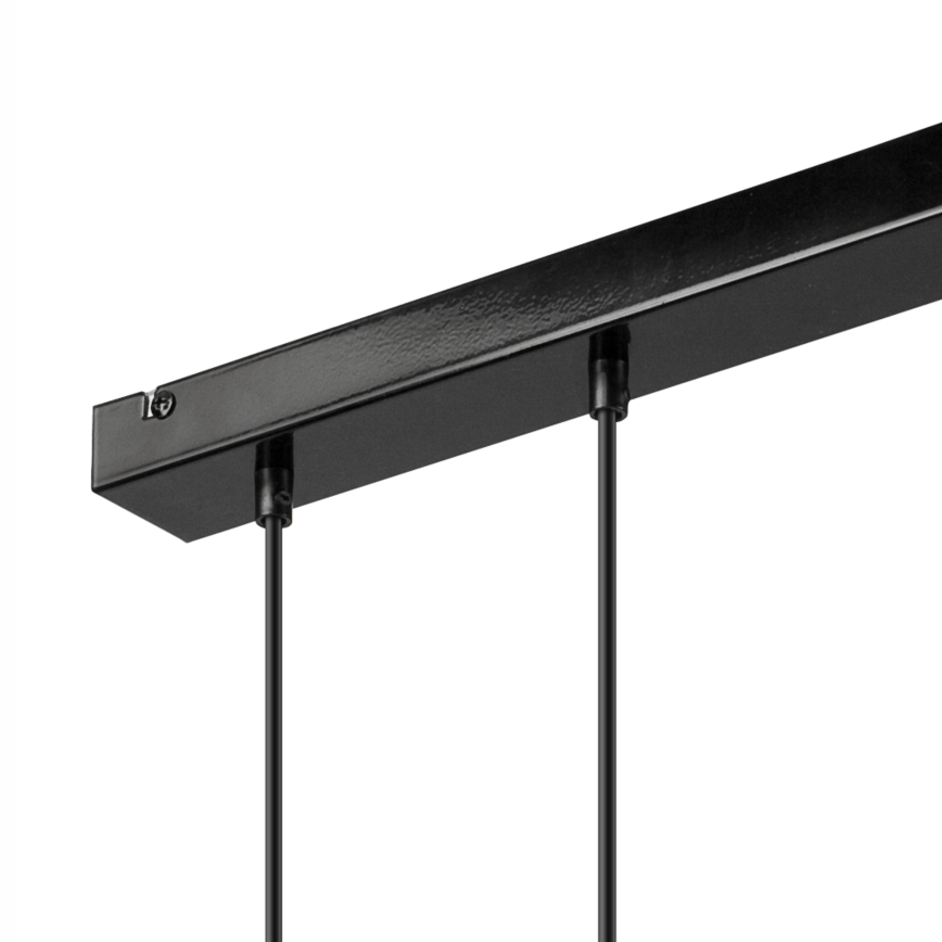 Riippuvalaisin köydellä SIMON 3xE27/60W/230V pyökki