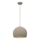 Riippuvalaisin SOOL 1xE27/15W/230V, halkaisija 27 cm, beige