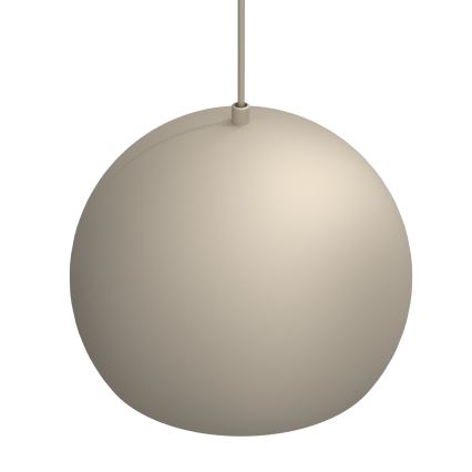 Riippuvalaisin SOOL 1xE27/15W/230V, halkaisija 27 cm, beige