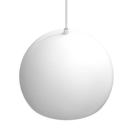 Riippuvalaisin SOOL, johdolla, 1xE27/15W/230V, halkaisija 27 cm, valkoinen