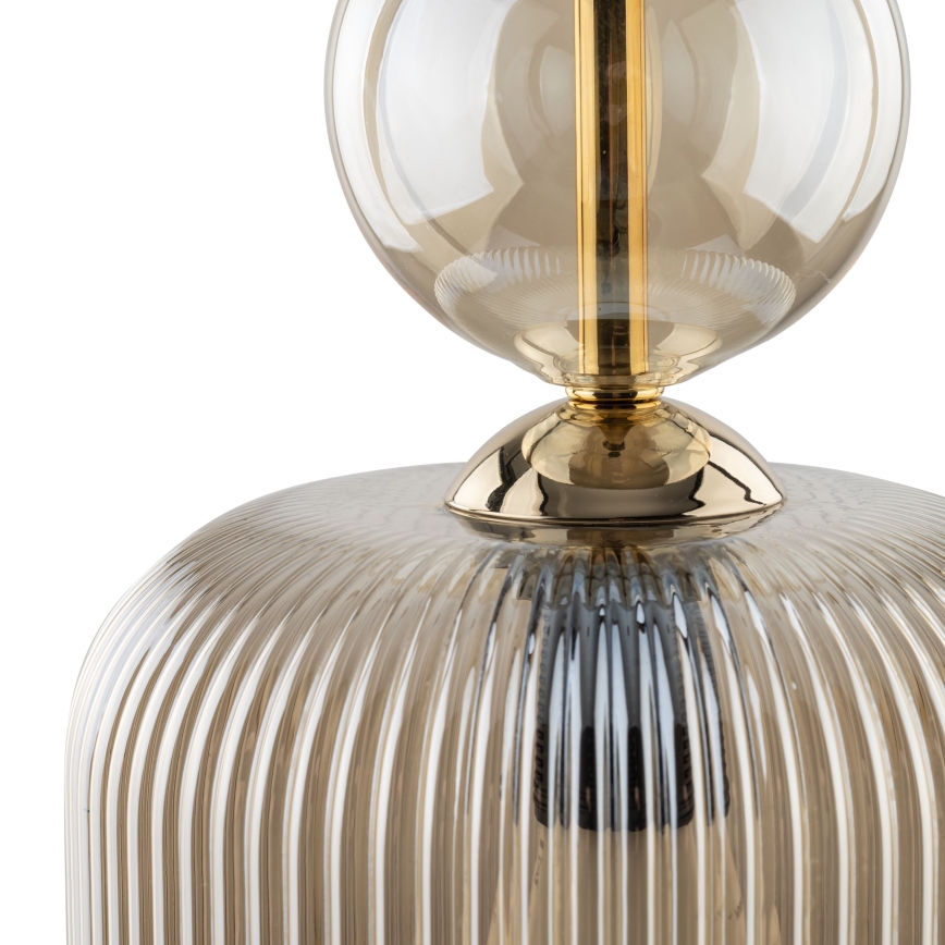 Riippuvalaisin SOPHIA johdolla 1xE14/10W/230V musta/savunbeige