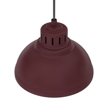 Riippuvalaisin SVEN johdolla 3xE27/15W/230V, bordo