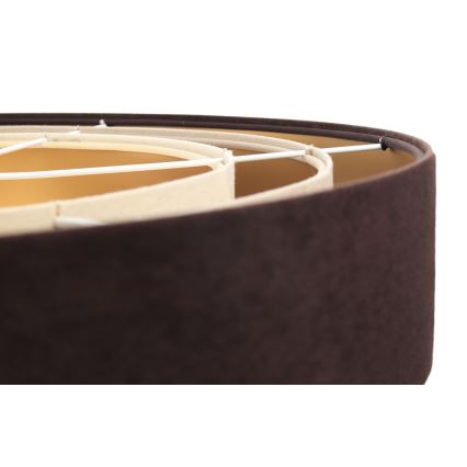 Riippuvalaisin TRINITI 1xE27/60W/230V ruskea/beige/kulta