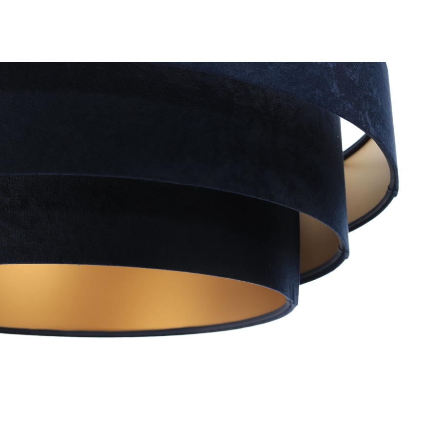 Riippuvalaisin TRINITI 1xE27/60W/230V sininen/kulta