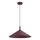 Riippuvalaisin vaijerilla ANEGA 1xGX53/15W/230V, halkaisija 40 cm, burgundinpunainen