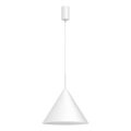 Riippuvalaisin vaijerilla CAPITAL 1 x GX53/15W/230V, Ø 32 cm, valkoinen