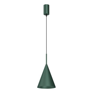 Riippuvalaisin vaijerilla CAPITAL 1xGX53/15W/230V halkaisija 17 cm vihreä