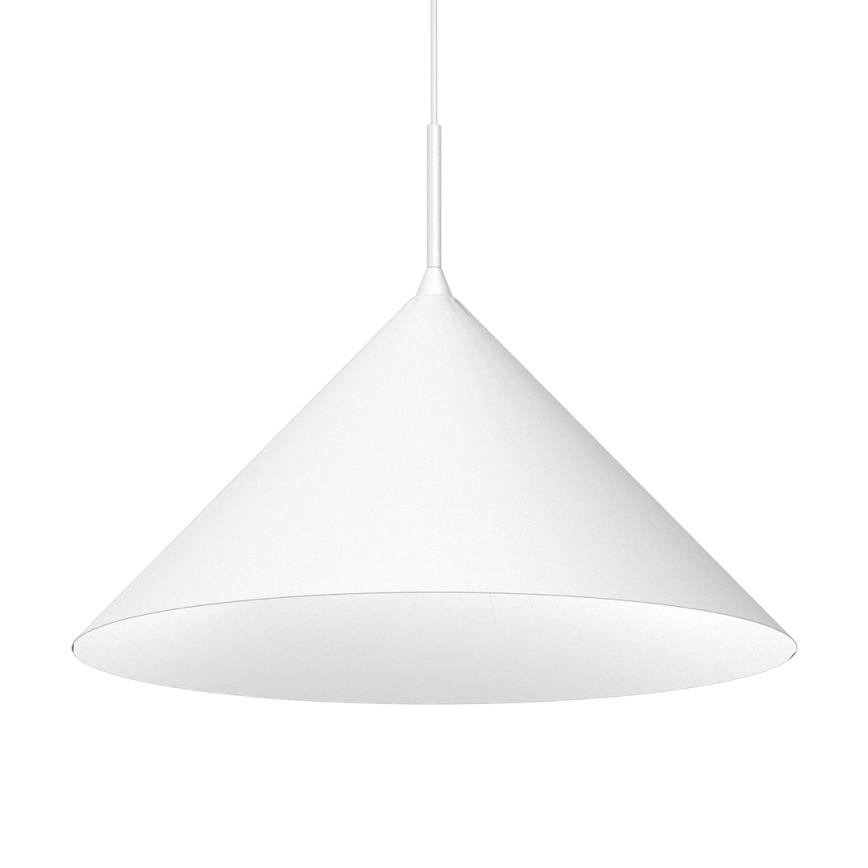 Riippuvalaisin vaijerilla CAPITAL 1xGX53/15W/230V, halkaisija 46 cm, valkoinen