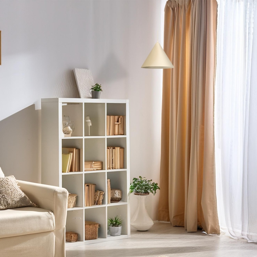 Riippuvalaisin vaijerilla CAPITAL 1xGX53/15W/230V, Ø 32 cm, kerma