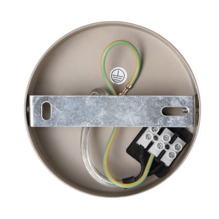 Riippuvalaisin vaijerilla FERRO 1xE27/15W/230V, harmaa