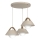 Riippuvalaisin vaijerilla FUNDA 3xE27/15W/230V beige