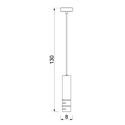 Riippuvalaisin vaijerilla FUNDA 3xE27/15W/230V beige