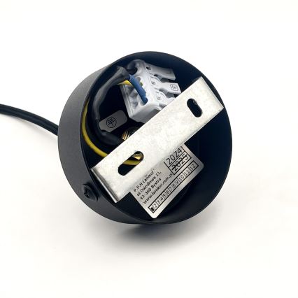 Riippuvalaisin vaijerilla MARKUS 1xE27/15W/230V musta/tammi