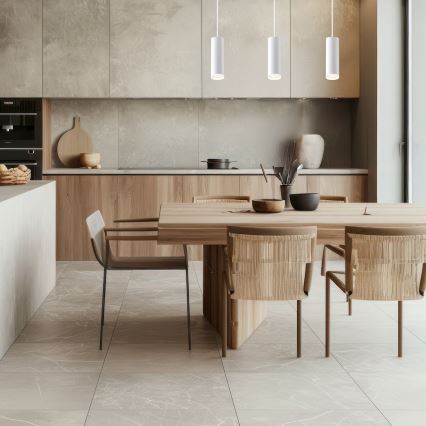 Riippuvalaisin vaijerilla PIPE-kiskojärjestelmään 3xGU10/10W/230V valkoinen